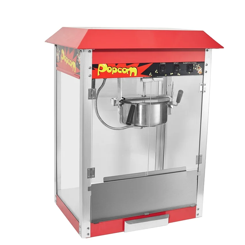 Commercial Electric Cheap Popcorn Machine With Capacity 8 Oz pop Corn Maker