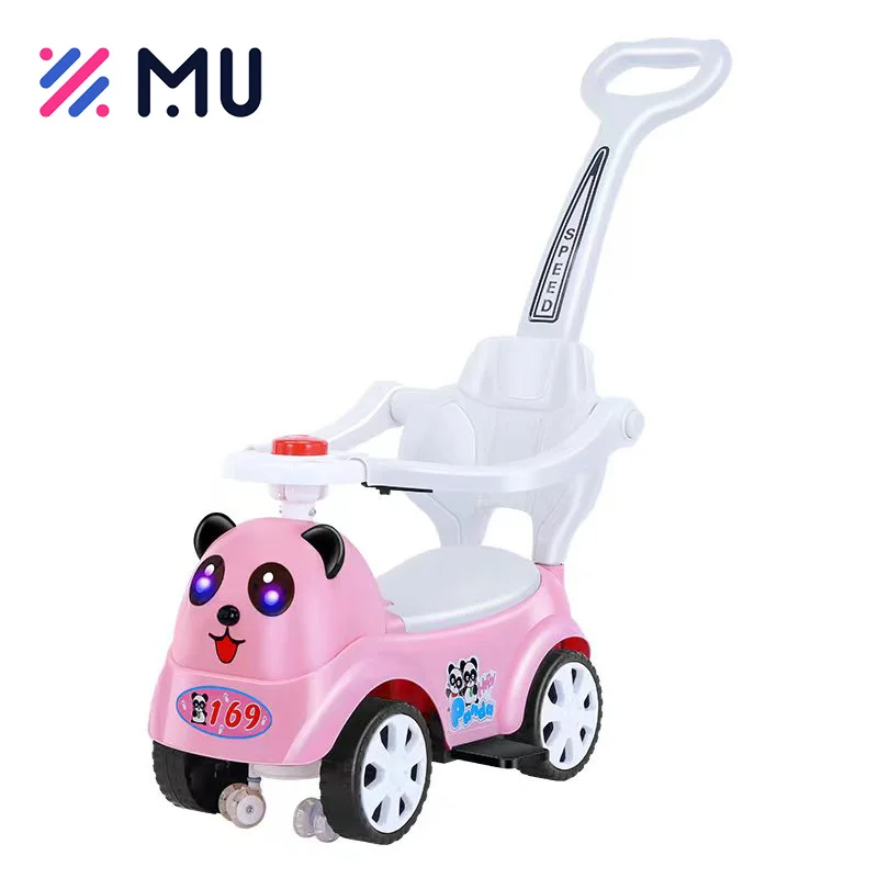 Wholesale Popular Push Slide Toy with Music Light Ride-On Cars for Toddlers
