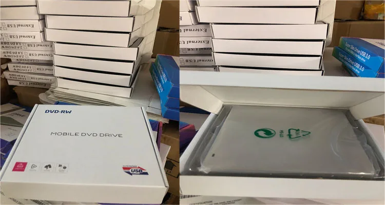  External DVD CD Drive USB C Superdrive DVD/CD +/-RW ROM Player Burner Writer dvd duplication external