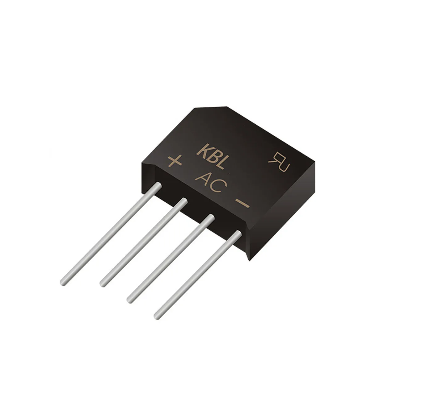 KBL402-410 in-line rectifier bridge stack KBL Package 6A 800V inverter high frequency bridge, rectifier diode series