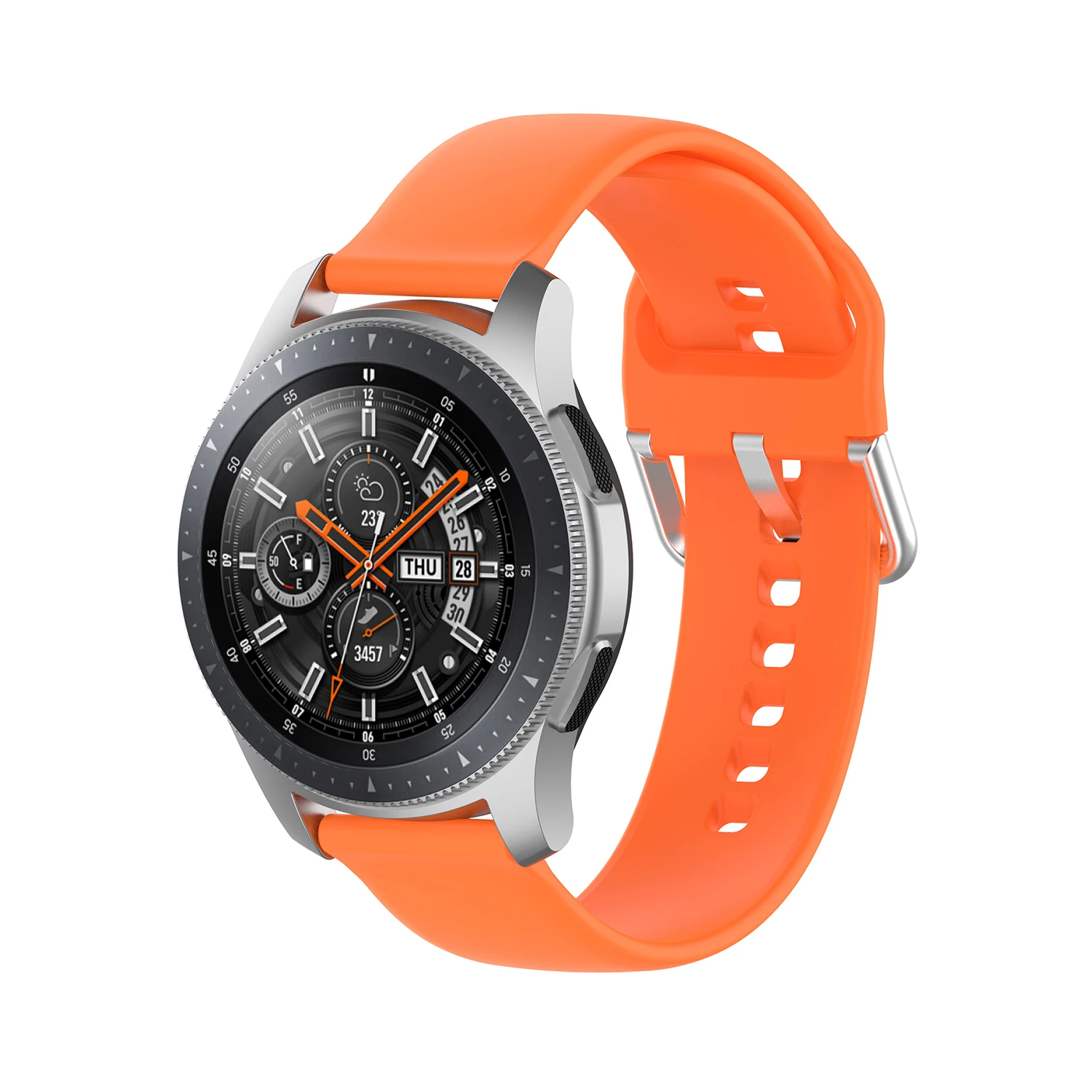 Ремешок силиконовый для Samsung Galaxy Watch Active 2 3 Gear S2 20 мм 22