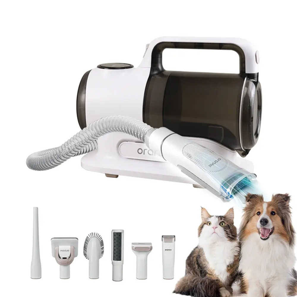 2024 6 in 1 Pet Grooming Products Cat Dog Grooming Kit with Vacuum Suction High Performance for pet cleaning and grooming
