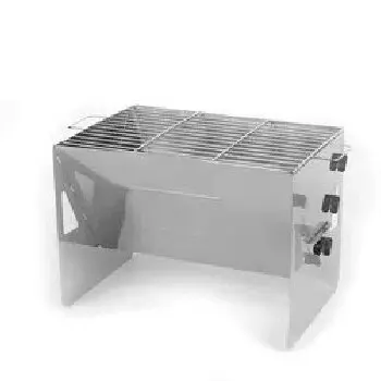 Metal Portable Stainless Steel Folding Charcoal Stove For Outdoor Camping Picnic