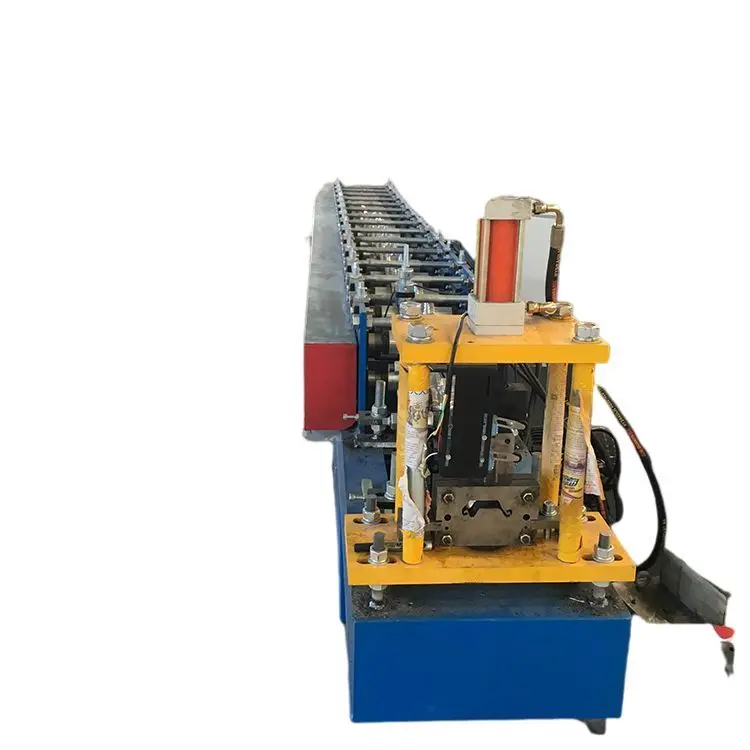 Roller Assembly Extrude Aluminum Shutter Slat Roll Form Profile Making Metal Folding Door Frame Machine