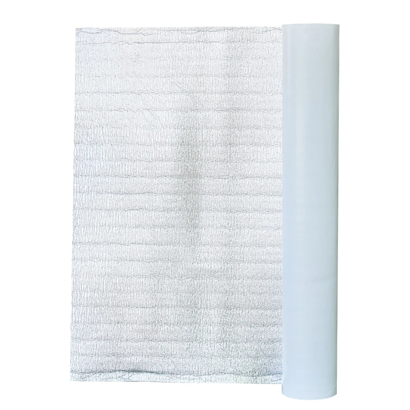 Customized Aluminum foil thermal insulation epe foam roll fabric