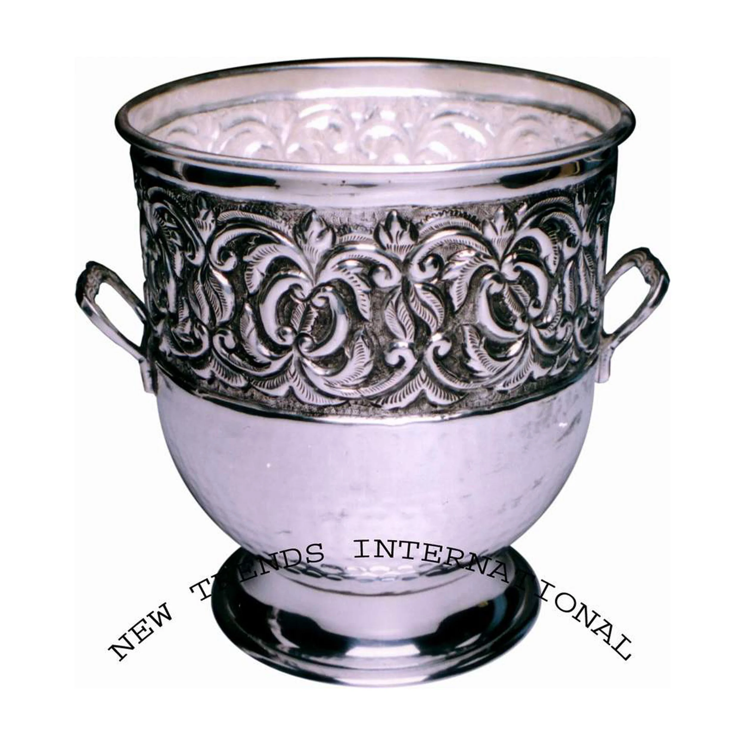 Professional Brass Wine Bottle Holder Reasonable Price Silver Plated Drink Holder & Beverage Ice Bucket