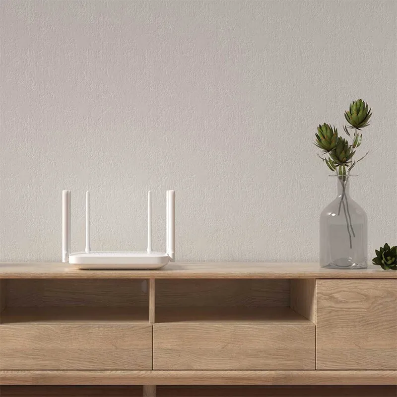  Внутренняя ёмкость Xiaomi Router Redmi AC2100 беспроводной маршрутизатор Wi-Fi ретранслятор Gigabit Dual Band 2033 Мбит/с скорость 6 с высоким коэффициентом усиления антенны фрезерный