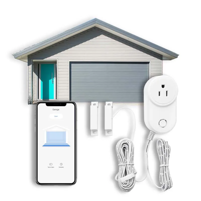 Smart WiFi Switch Car Garage Door Opener Remote Controller for Alexa Google Home Wireless WiFi with Smartphone Control