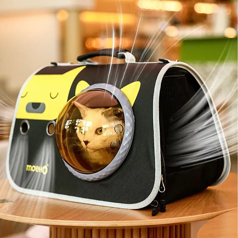 Visible Space Pet Backpack Pet Carrier Bag For Small Animals Cat/Dog Supplies Breathable Durable High Quality