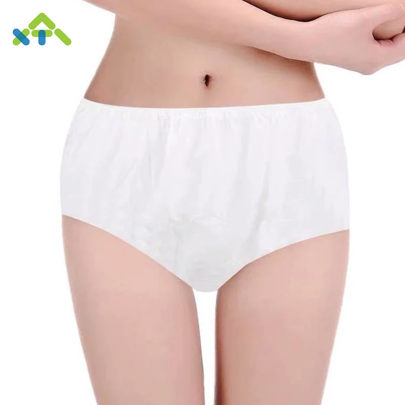 disposable  traveller panties maternity period womens spa disposable non woven  postpartum underwear for massage