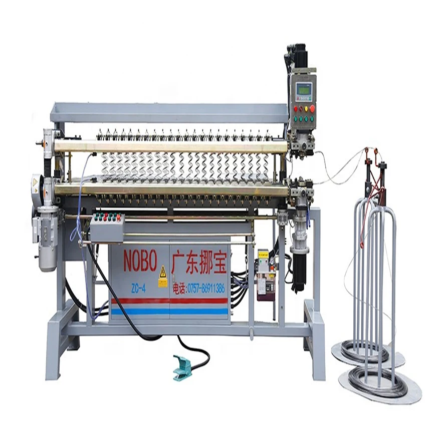 NOBO servo motor Assembling machine wholesale 4.5Kw mattress spring making pocket machine mattress making machine