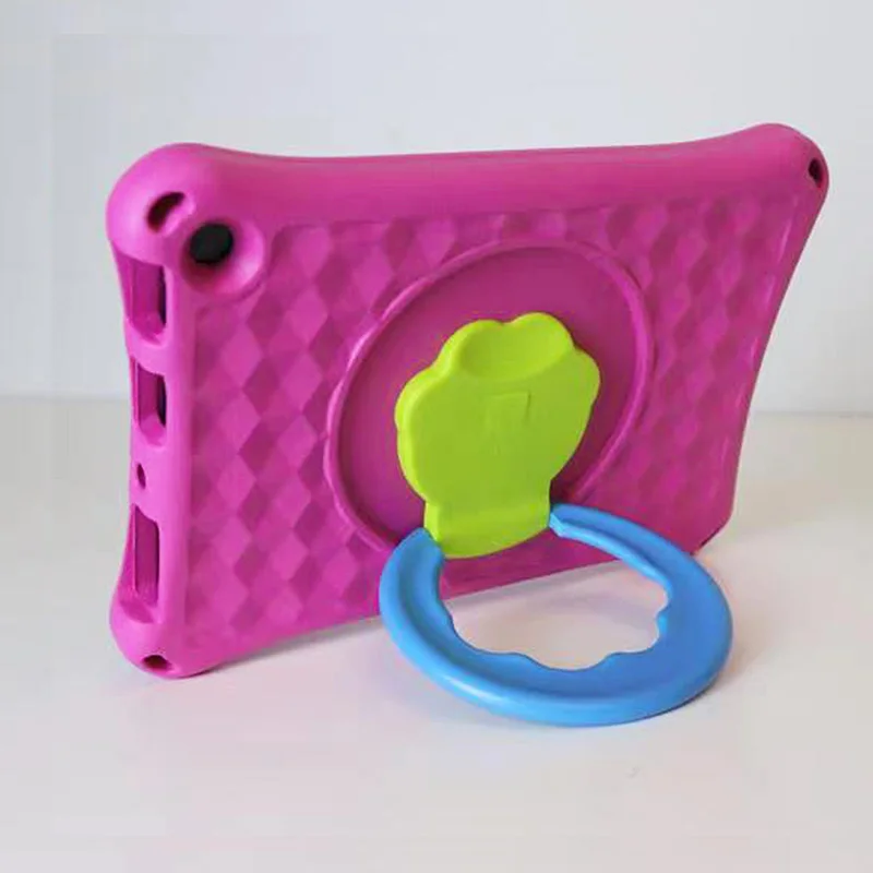 Kid-Proof Case with 360 rotating handle stand for Amazon Fire HD 10 11th generation 2021 release EVA cover