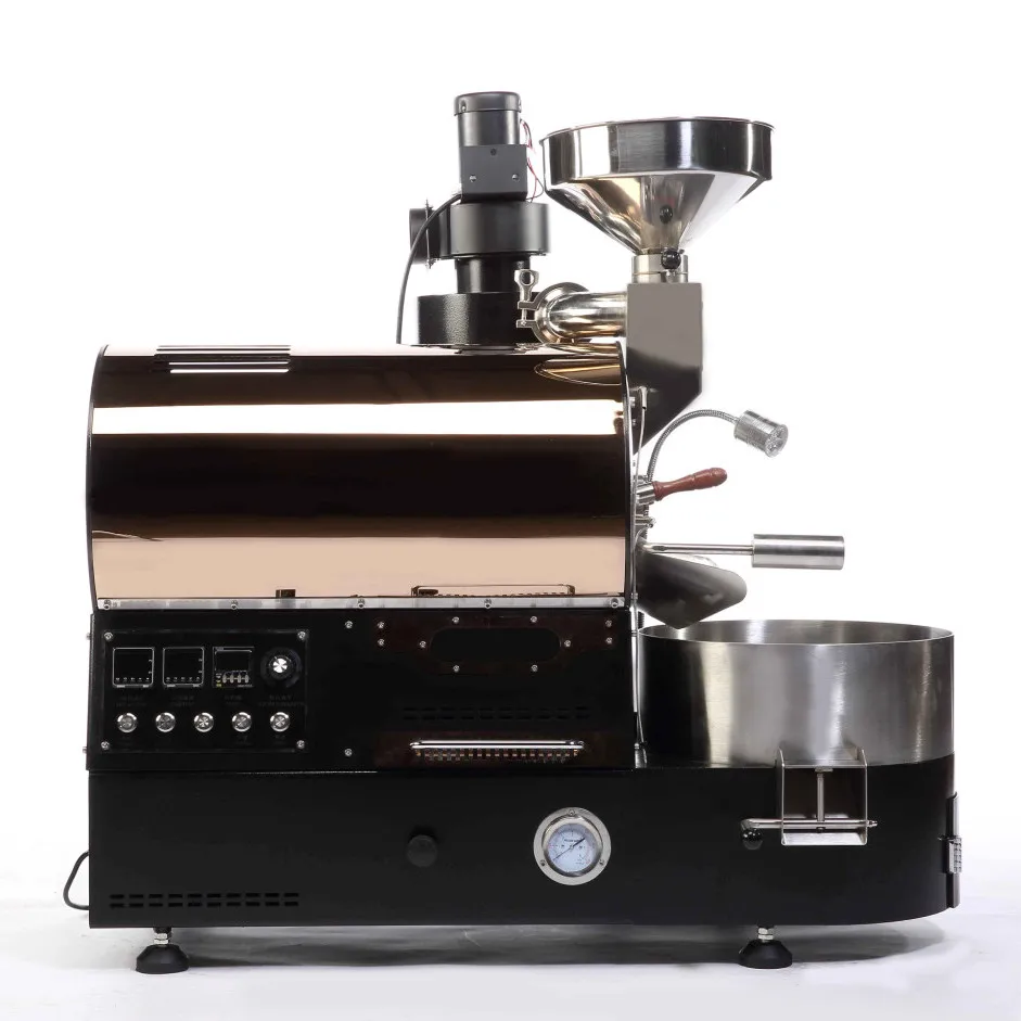 
Factory outl coffee roaster machin 1kg / 1.5kg coffee shop special electric heating and gas heating baking Roasted bean machine 