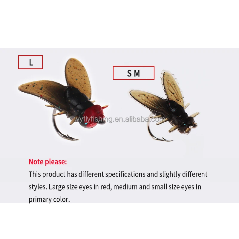 Premium Freshwater & Saltwater Fly Fishing Bionic Insect Soft Lures for River Lake Stream Ocean Boat Fishing