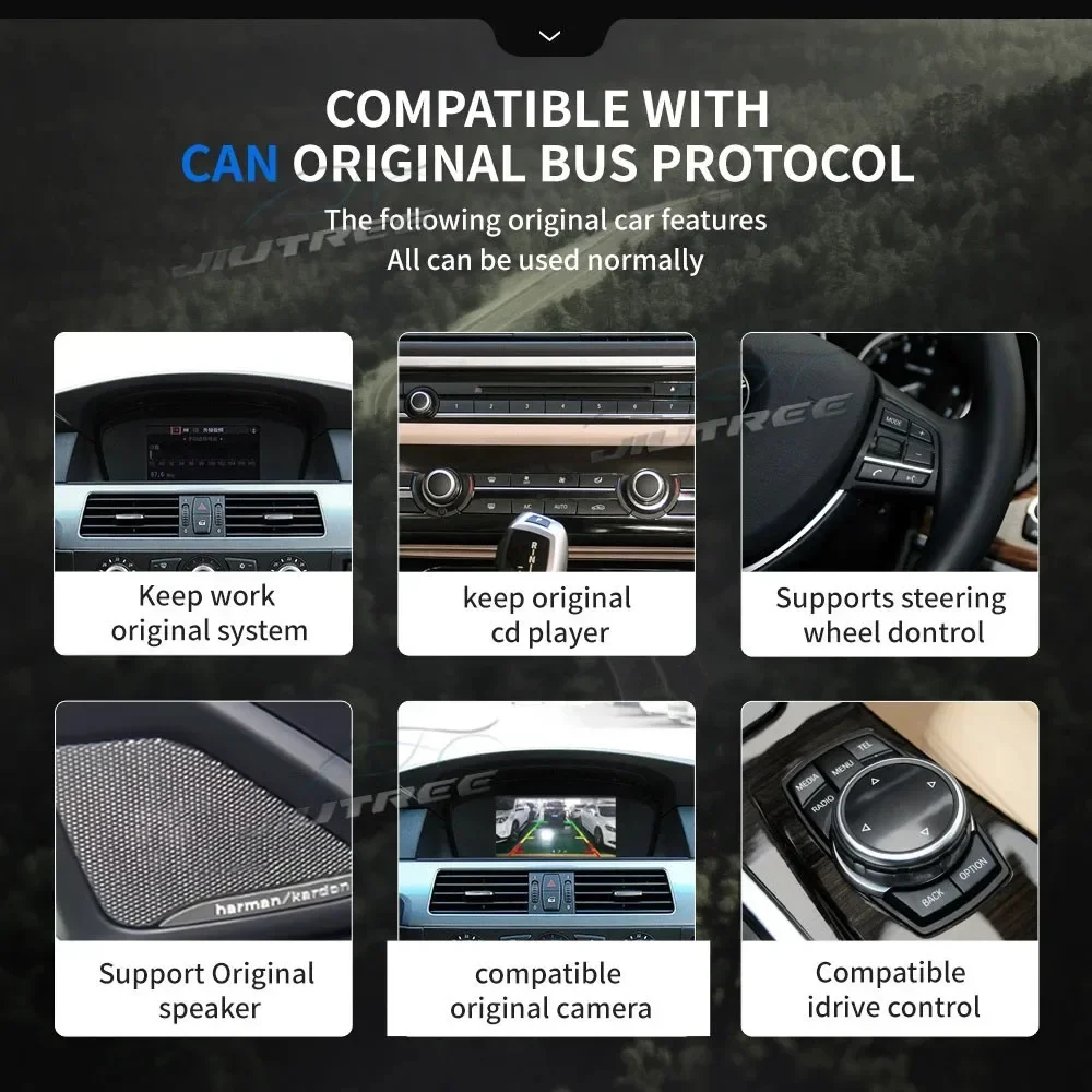 Linux system For BMW 3 Series F30 F35 2013-2019 Car Radio Wireless Carplay Android Auto 10.25Inch NBT EVO Multimedia Player