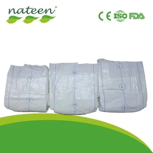 Factory Direct Supply Adult Diaper Disposable Medical Use For Incontinence Elderly People Unisex Soft Breathable Free Sample OEM