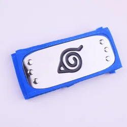 Anime Naruto Kakashi Sasuke Hidden Leaf Village Headband Konoha Cosplay Armband Headwear
