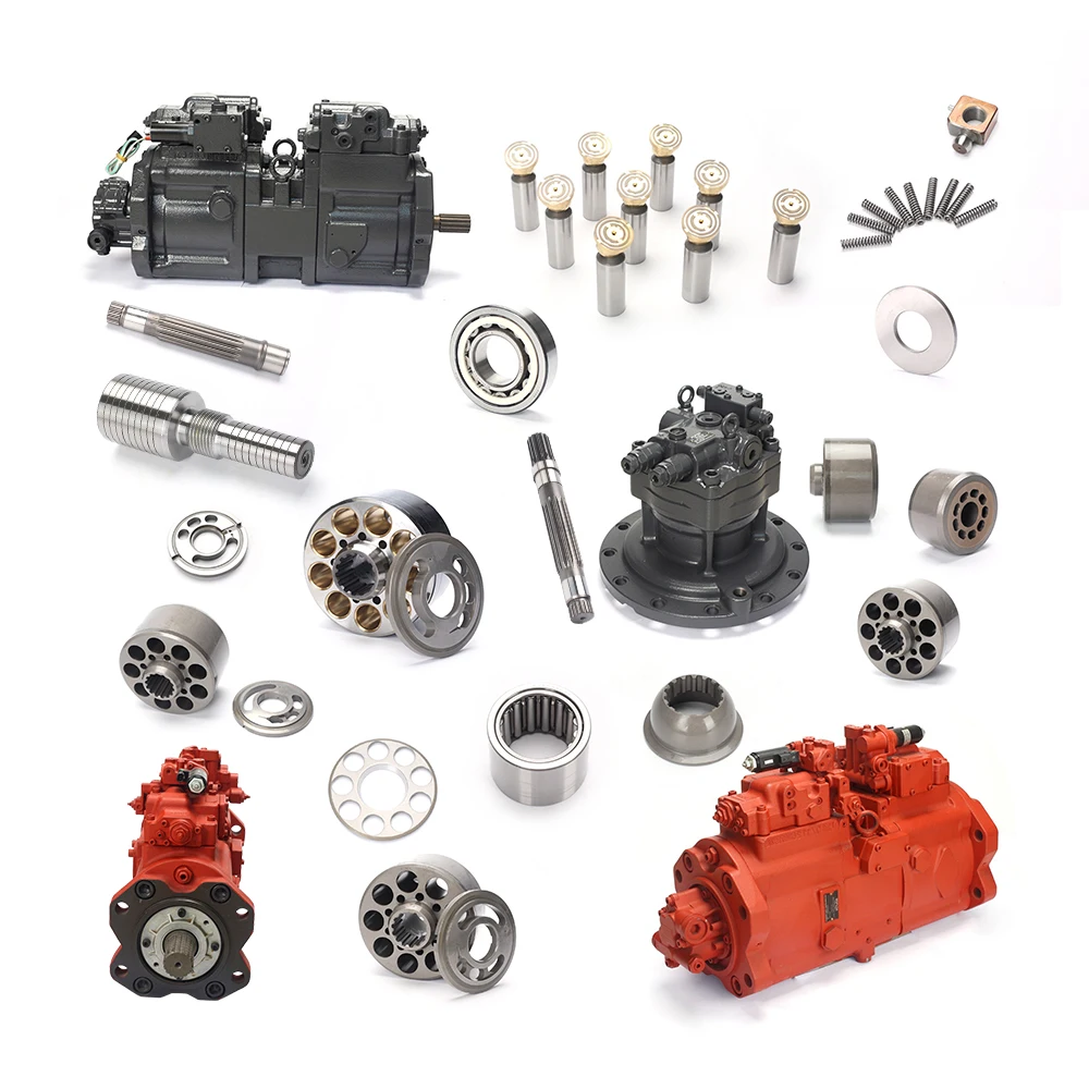 Construction machinery parts hydraulic pump parts final drive for uchiha main pump repair kits cylinder block valve plate piston