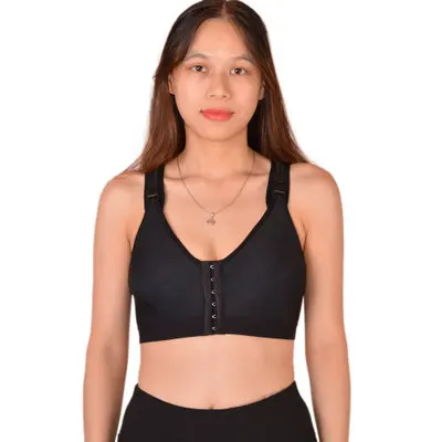 
Women Plus Size Post operation op Bra Breast Sports seamless adjustable Post surgery Bra 