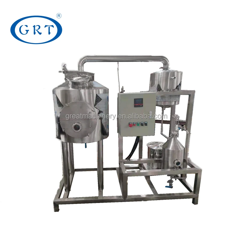 Factory vanilla essential oil extraction machine plant essential oil extractor equipment drying machine