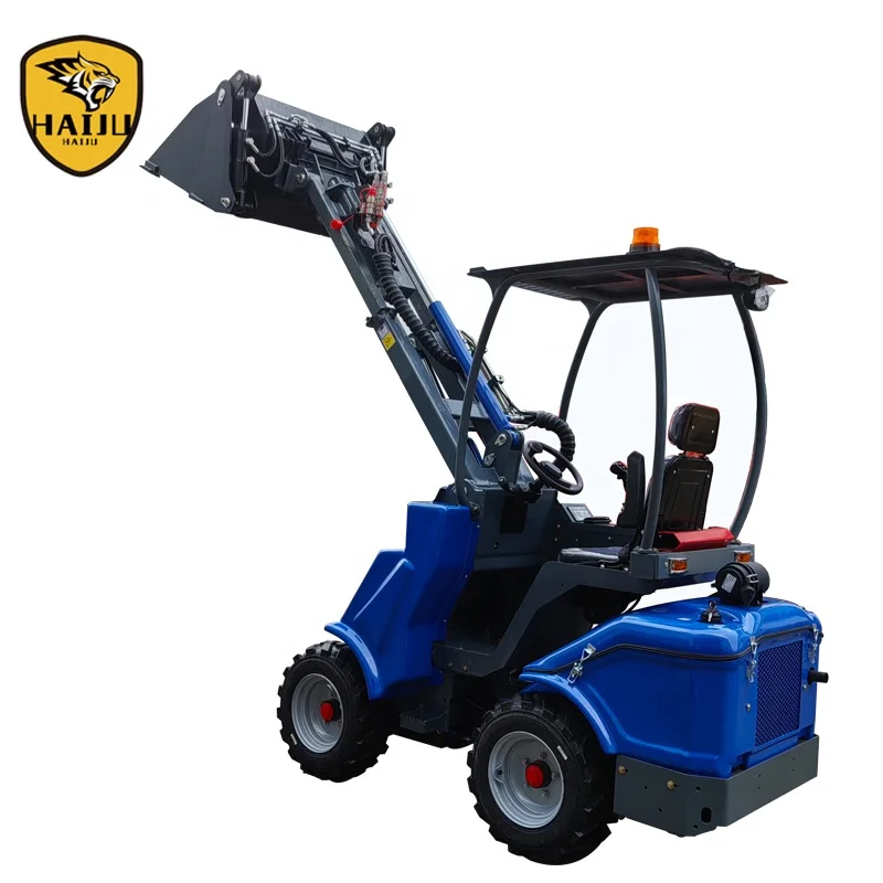 HAIJU EPA Euro V Tier Telescopic Mini Wheel Loader HJ620 With Kubota Perkins Engine 18.7KW 25HP Price