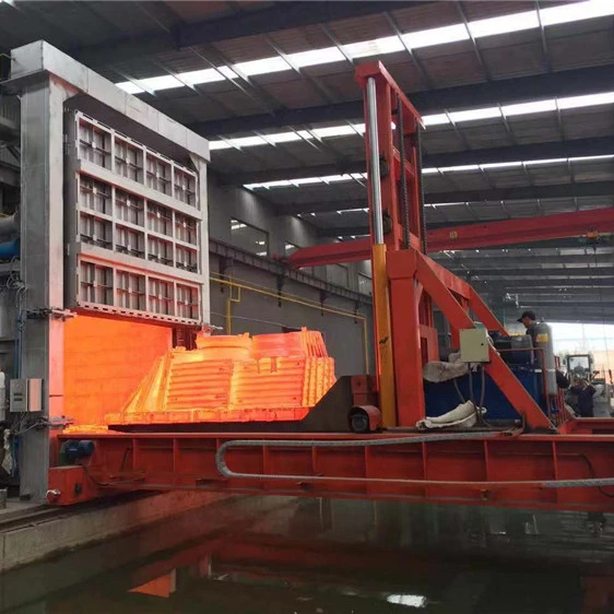 
Trolley type annealing furnace special for copper rods 