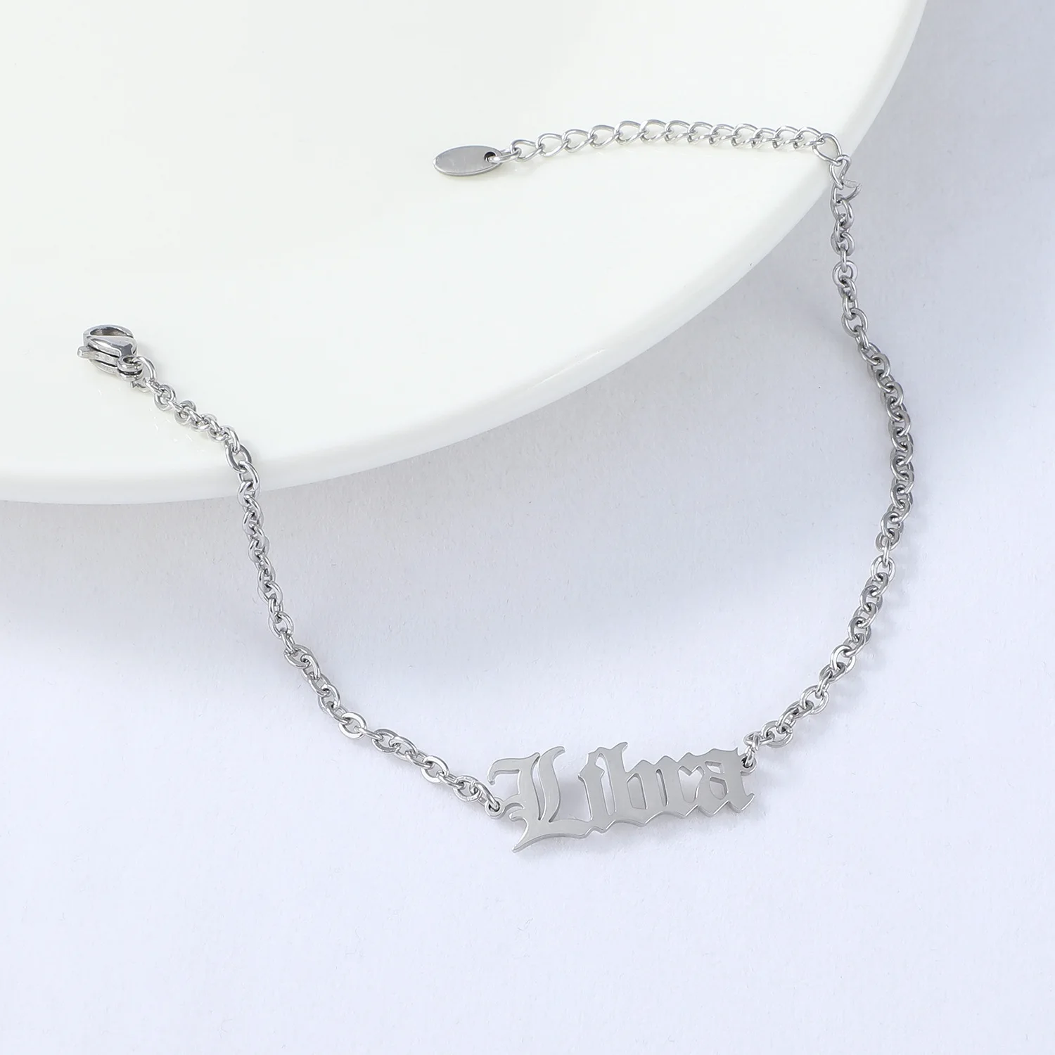 Модное кольцо из нержавеющей стали 12 созвездий браслет женский ins чистый красный ветер личность трансграничной титановая сталь пятно