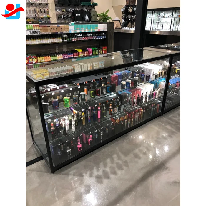 Высококачественная витрина для демонстрации аксессуаров украшений в розничном магазине 4 фута черного цвета