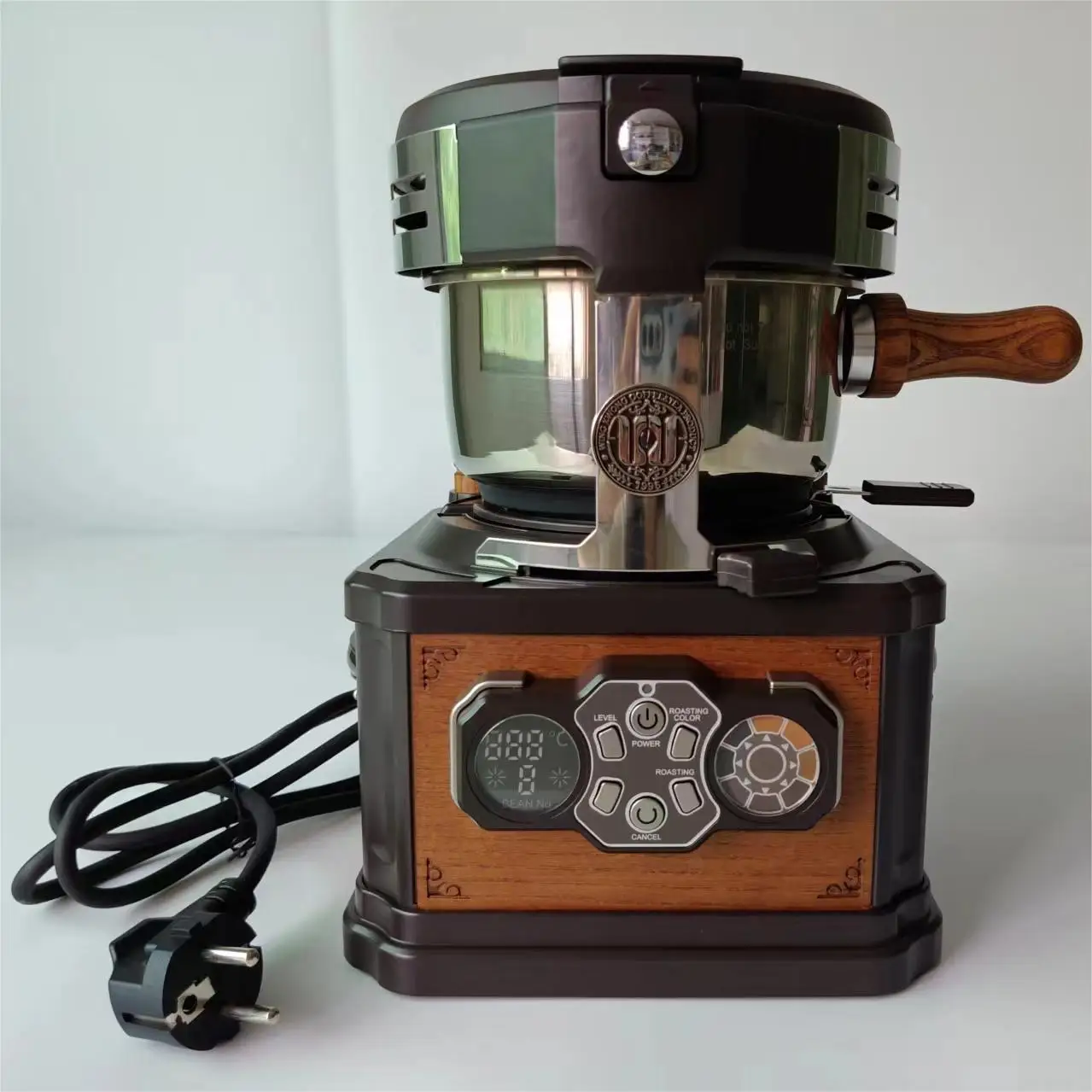 Wingkwong 100v-240v Coffee Roasting Machines Household Roaster Coffee Machine Temperature Control Electric Cocoa Bean Roaster