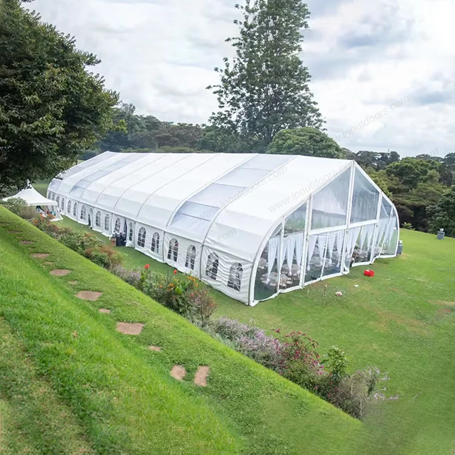 1000 capacity Luxury Aluminium Exhibition Trade Show wedding marquee Conference Hall Tent For Festival