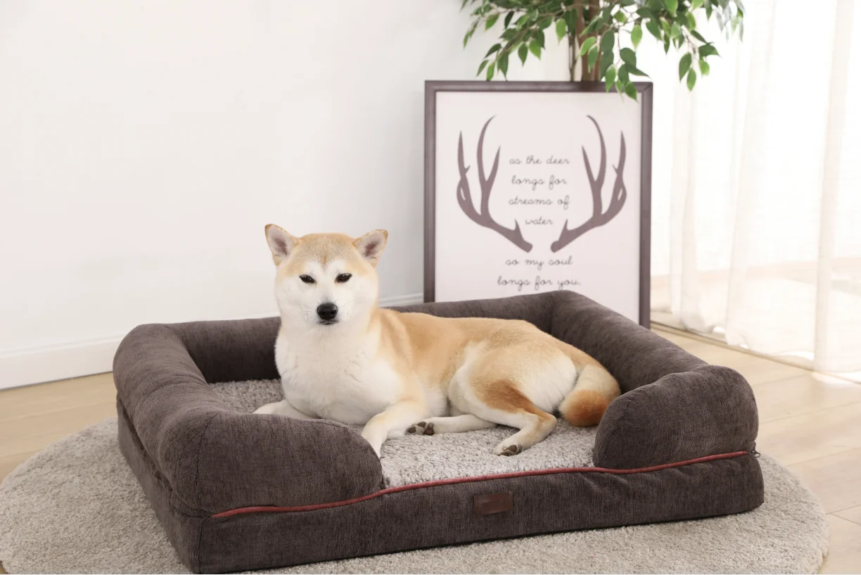  Новый продукт Petstar роскошный зимний теплый самонагревающийся диван для домашних животных кровать