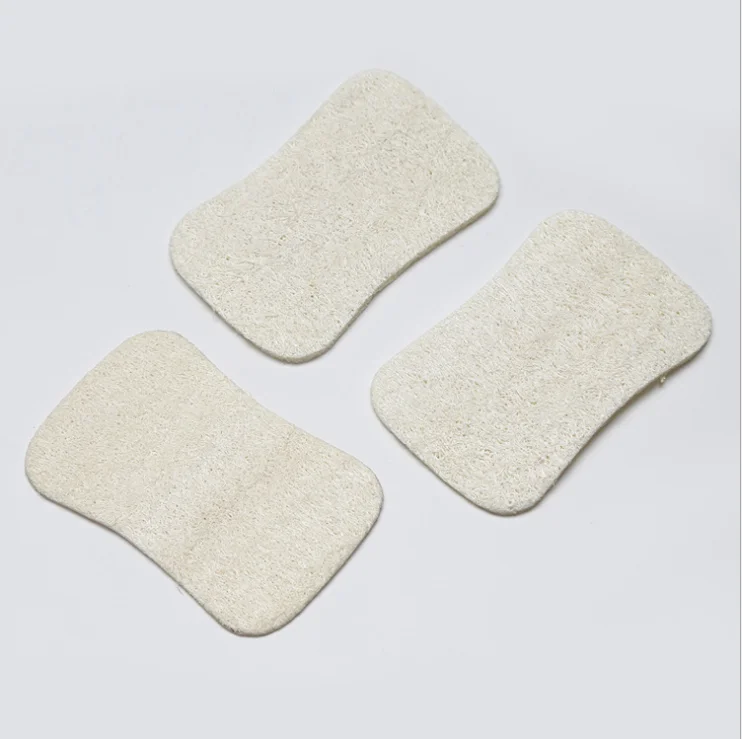 Eco-friendly natural loofah dishcloth/ loofah cleaning cloth