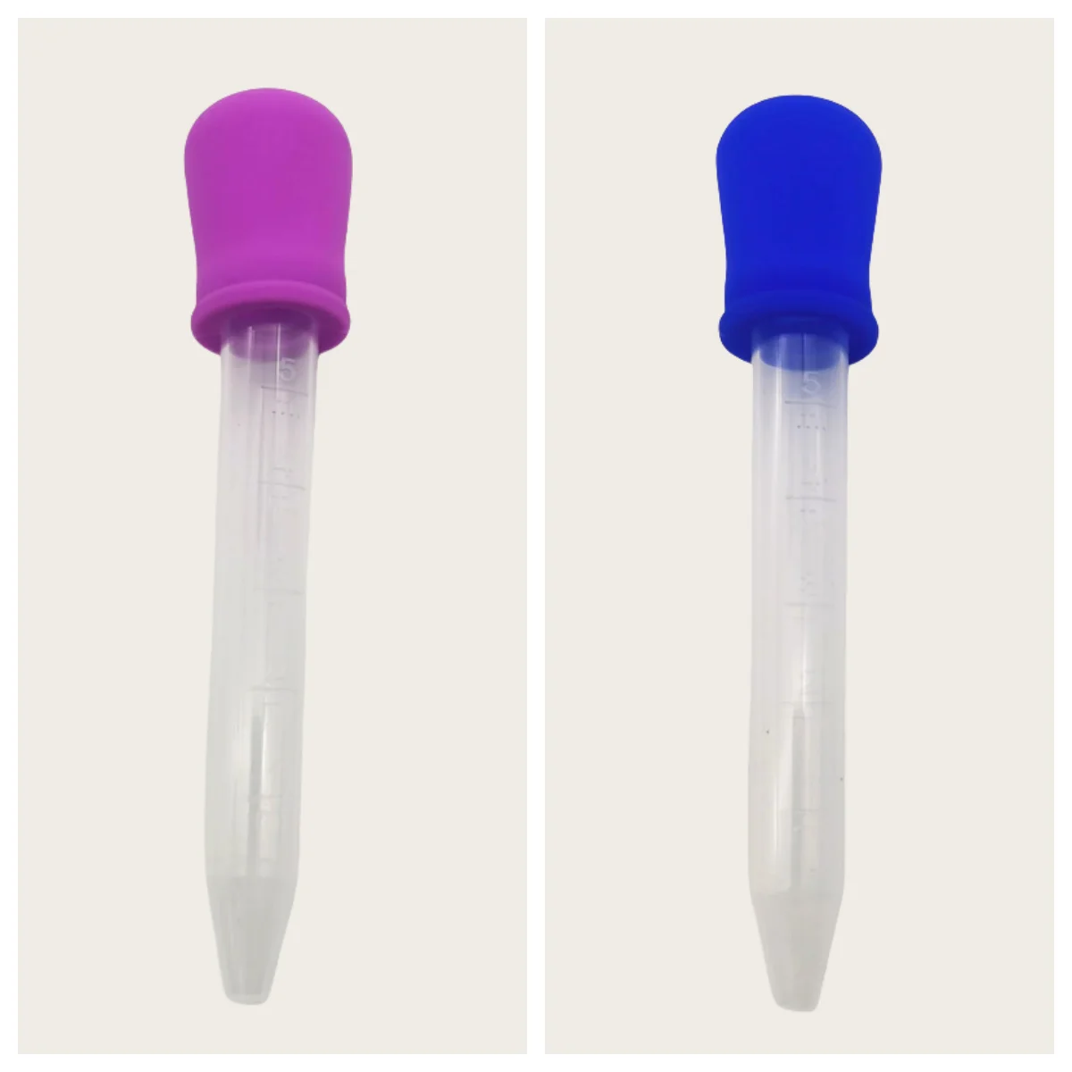 Food Grade Silicone Pipette Liquid and PP Plastic Baby feeder Liquid Food Dropper  Silicone
