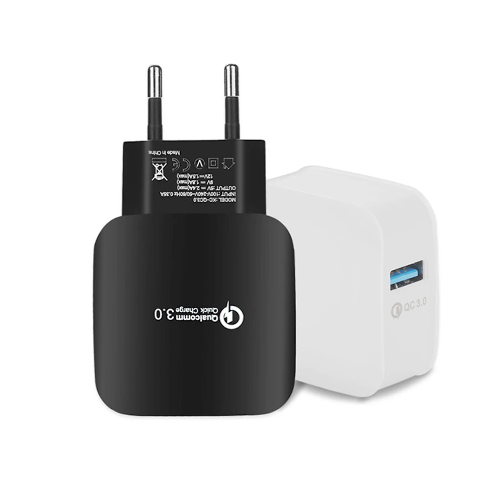 
SIPU Wholesale Cellphone Charger Smart 5V 3.1A USB Wall Charger QC3.0 Fast Charger Adapter Phone Charging 1 X USB 12 Months 18W 