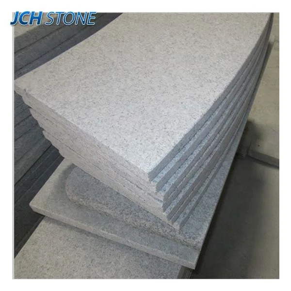 Hot sell custom design natural grey granite stone swimming pool edge tiles