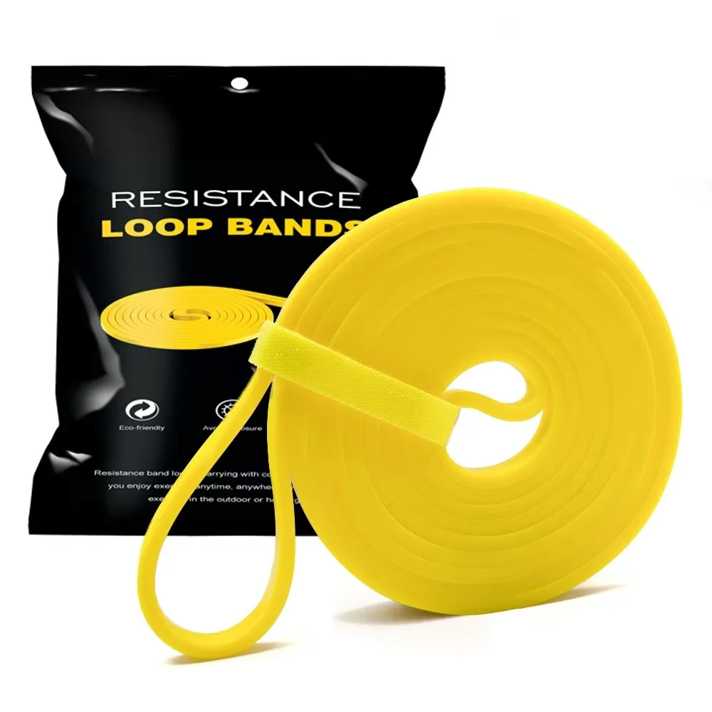 Fitness elastic ring, wide rubber band ring