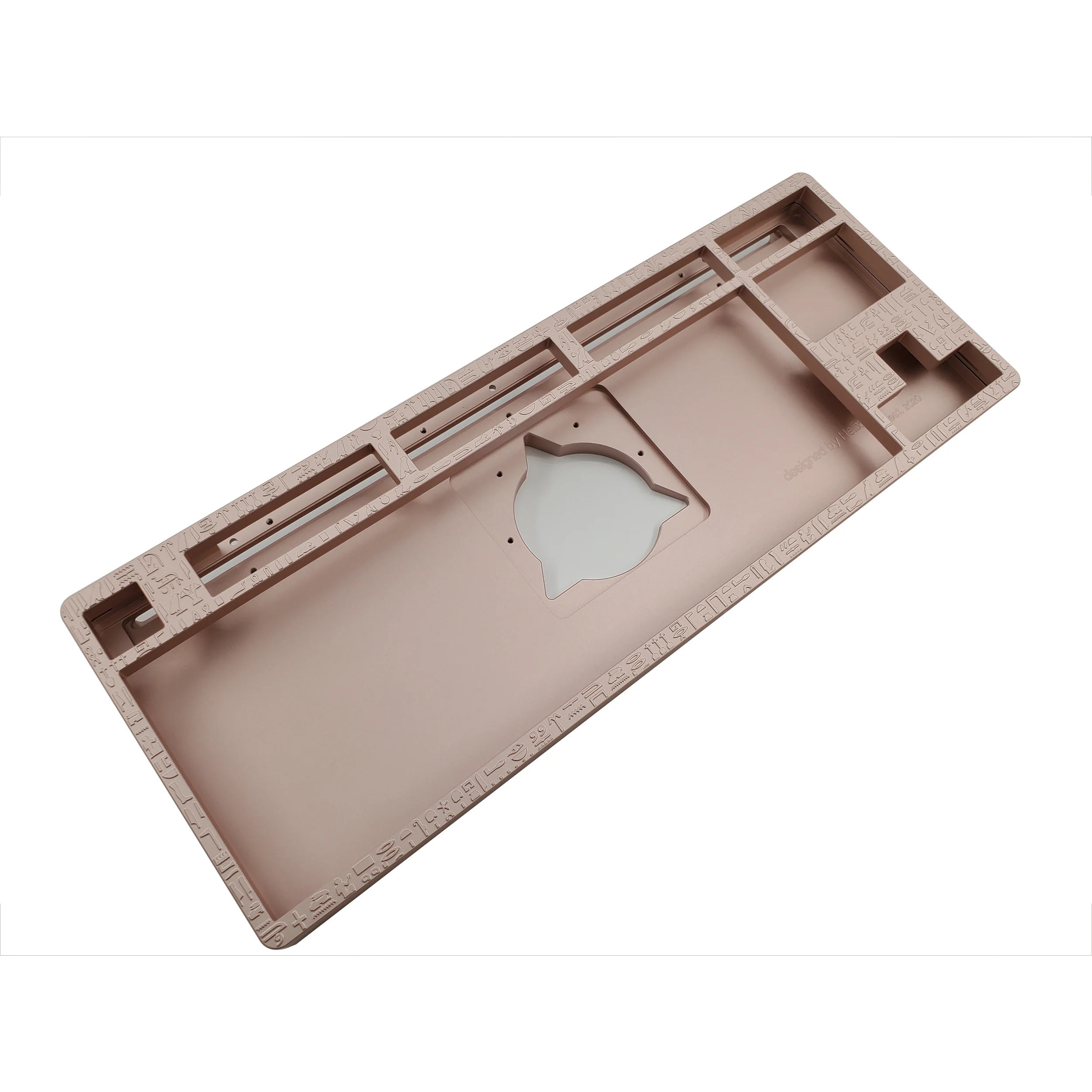 custom aluminum metal custom keyboard  cnc turning machining parts service cnc keyboard