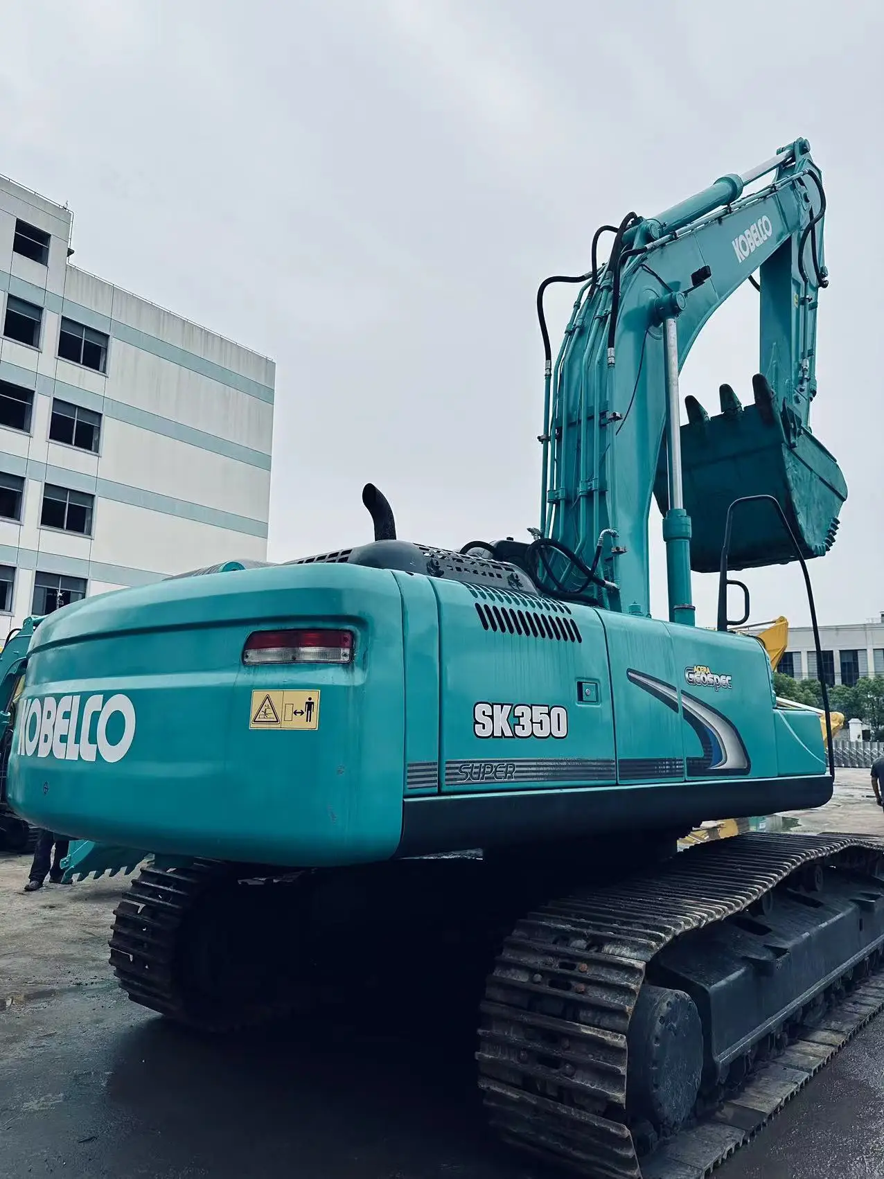 35ton Second-Hand Kobelco Excavator Sk350 sk200 original Accessories in Good Condition used excavator