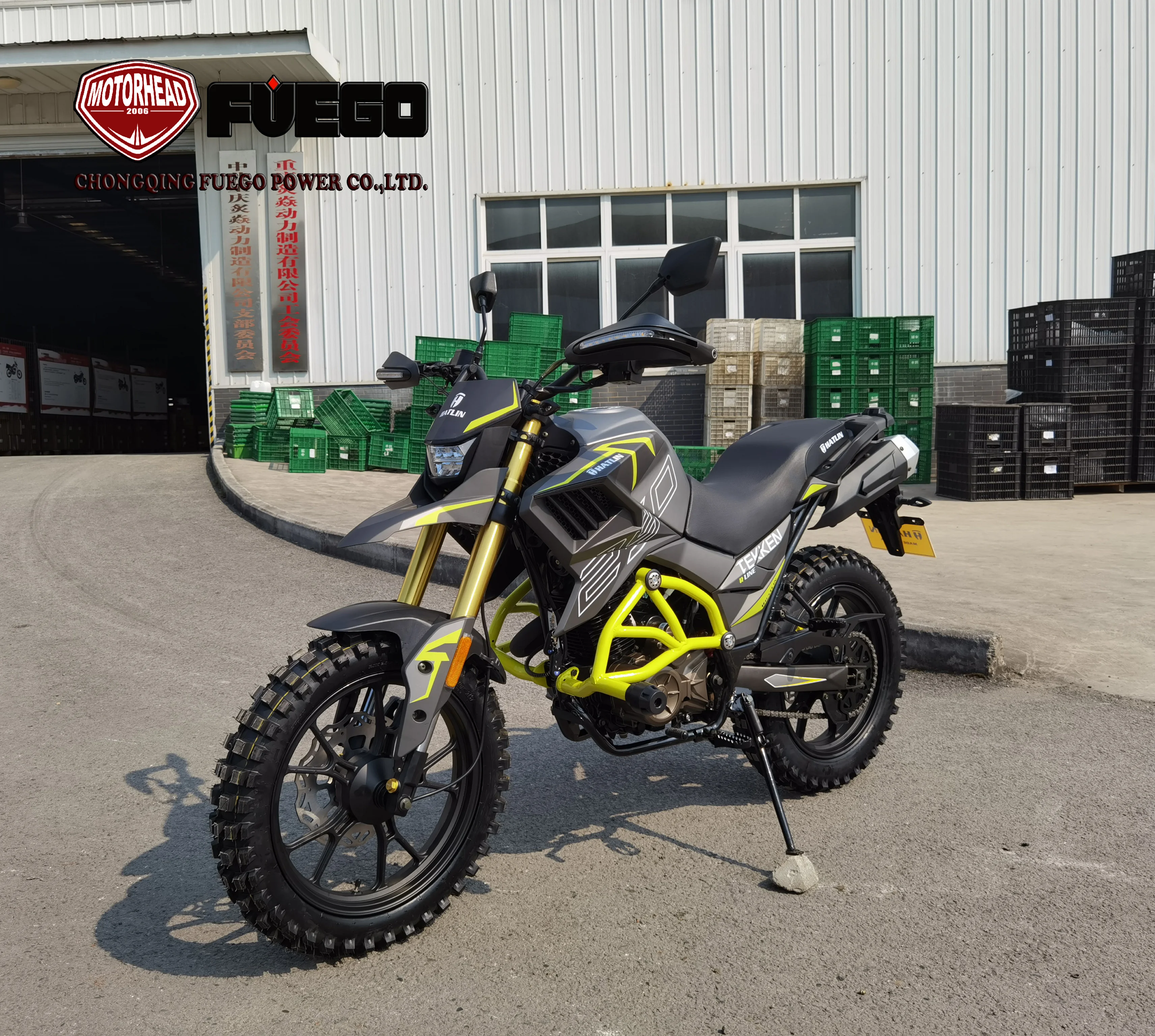 China Factory EFI Cross MX Motorbike  FUEGO POWER TEKKEN Motorcycle
