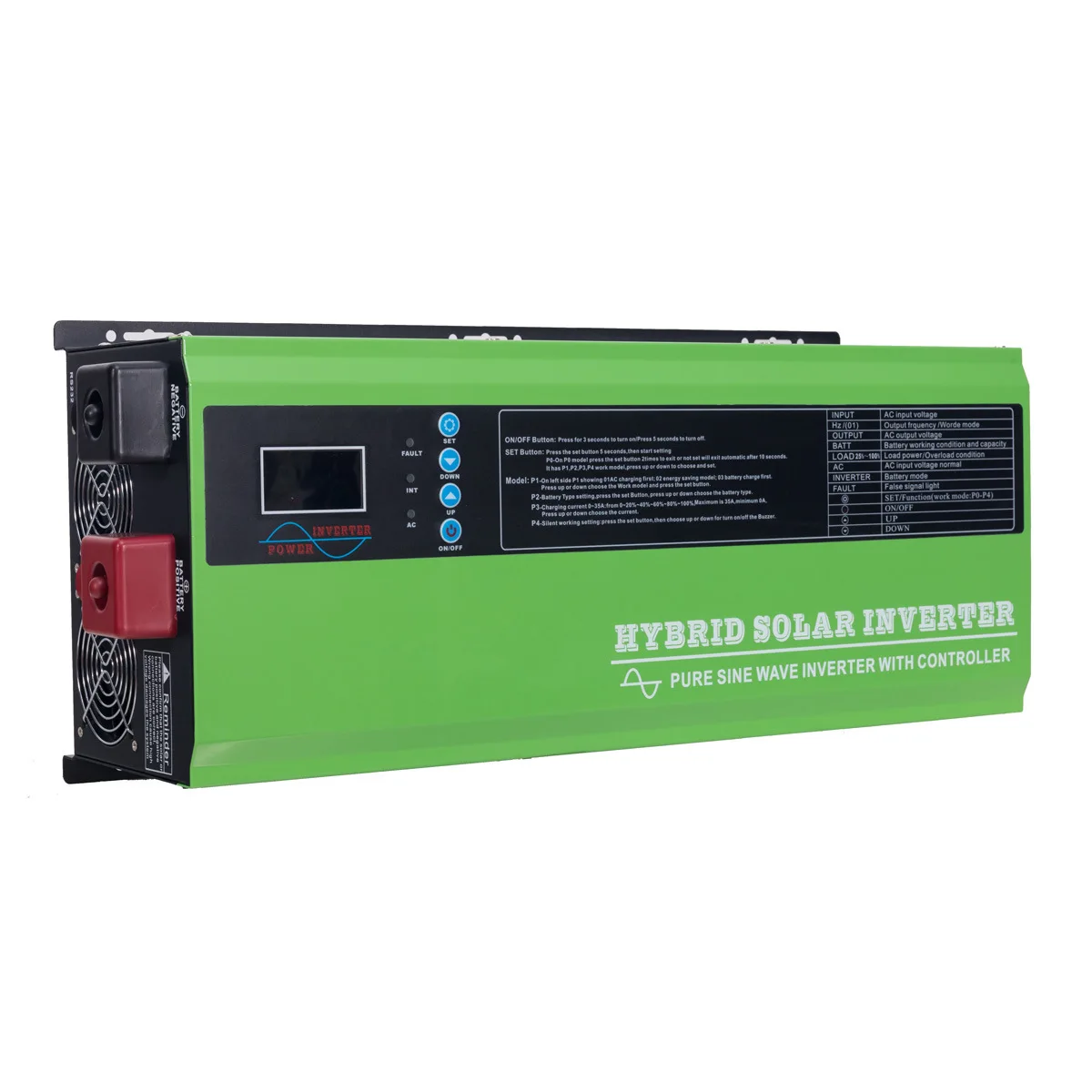 Low Frequency Off Grid Single Phase DC AC 110V 220V 3000W 4000W 5000 Watt 6000W 24V 48V 5000W Inverter Pure Sine Wave Inverter