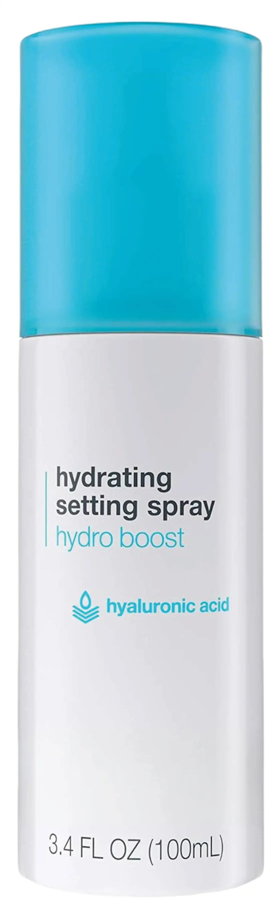 Hydrating Setting Spray for Makeup Hydro Boost Hyaluronic Acid Longwear Makeup Setting Facial Mist for Smooth Glowing Dewy Skin