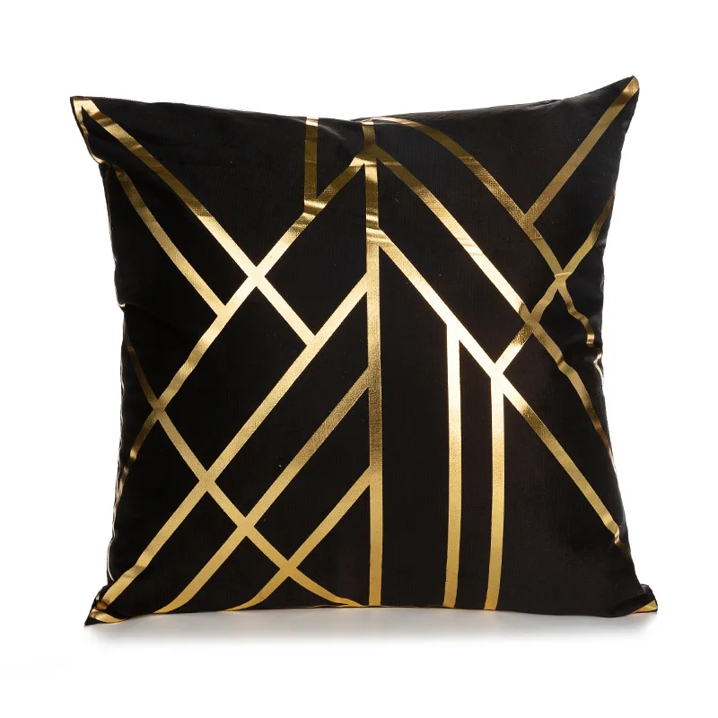 2024 Modern Simple Gold Fashion European Classic Sofa Decorative Cushion Covers for Home Use