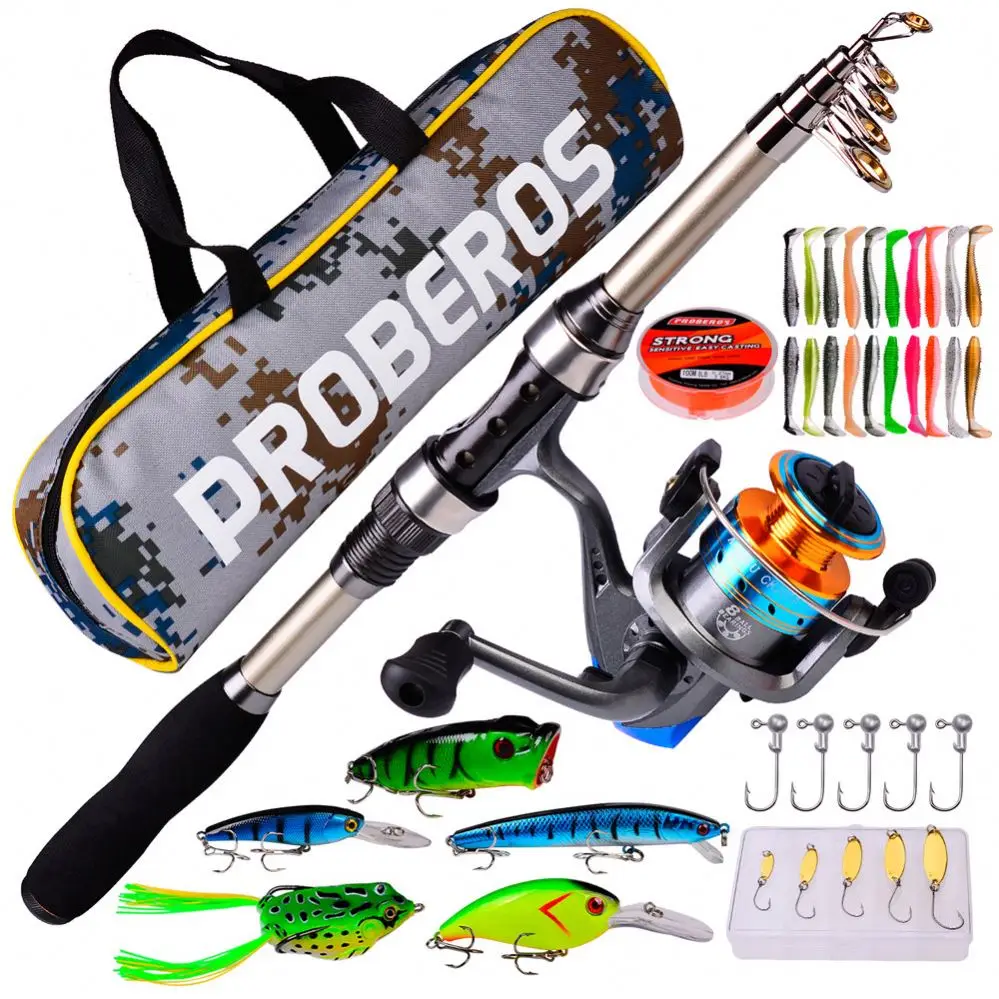 High quality Bass Fishing Rod 2.1M 2.5M Fishing Rod and Reel Combo for Boat Fishing