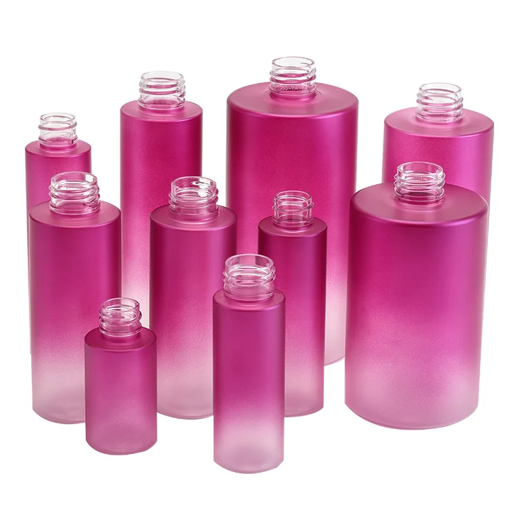 30ml 50ml 80lm 100ml 120ml 150ml 250ml 300ml 400ml Custom Heavyweight Bottle PET Plastic Bottle for Skincare cosmetics Packaging
