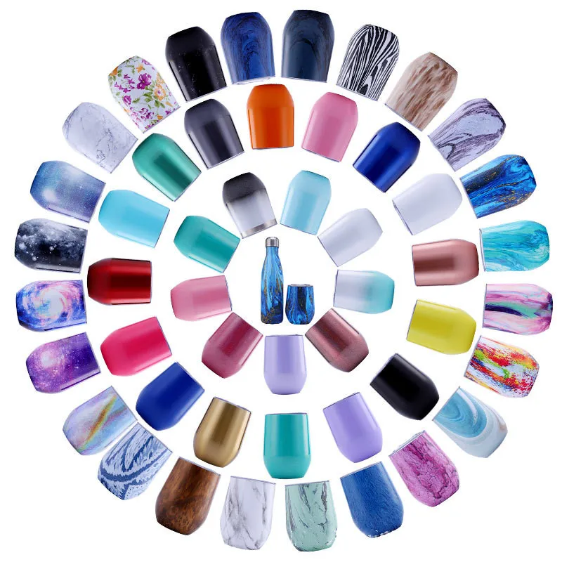 Popular Double Wall 304 Stainless Steel Vacuum Insulated Swig Egg Mug Coffee Thermos With Lid Travel Wine Tumbler