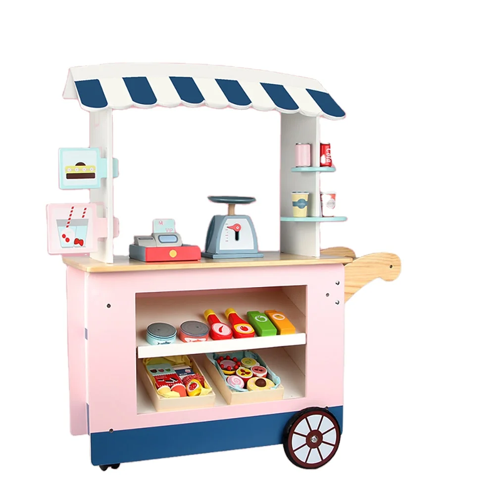 Игрушки для ролевых игр, продавец игрушек, деревянная игрушка, магазин детских игрушек, мебель для ролевых игр