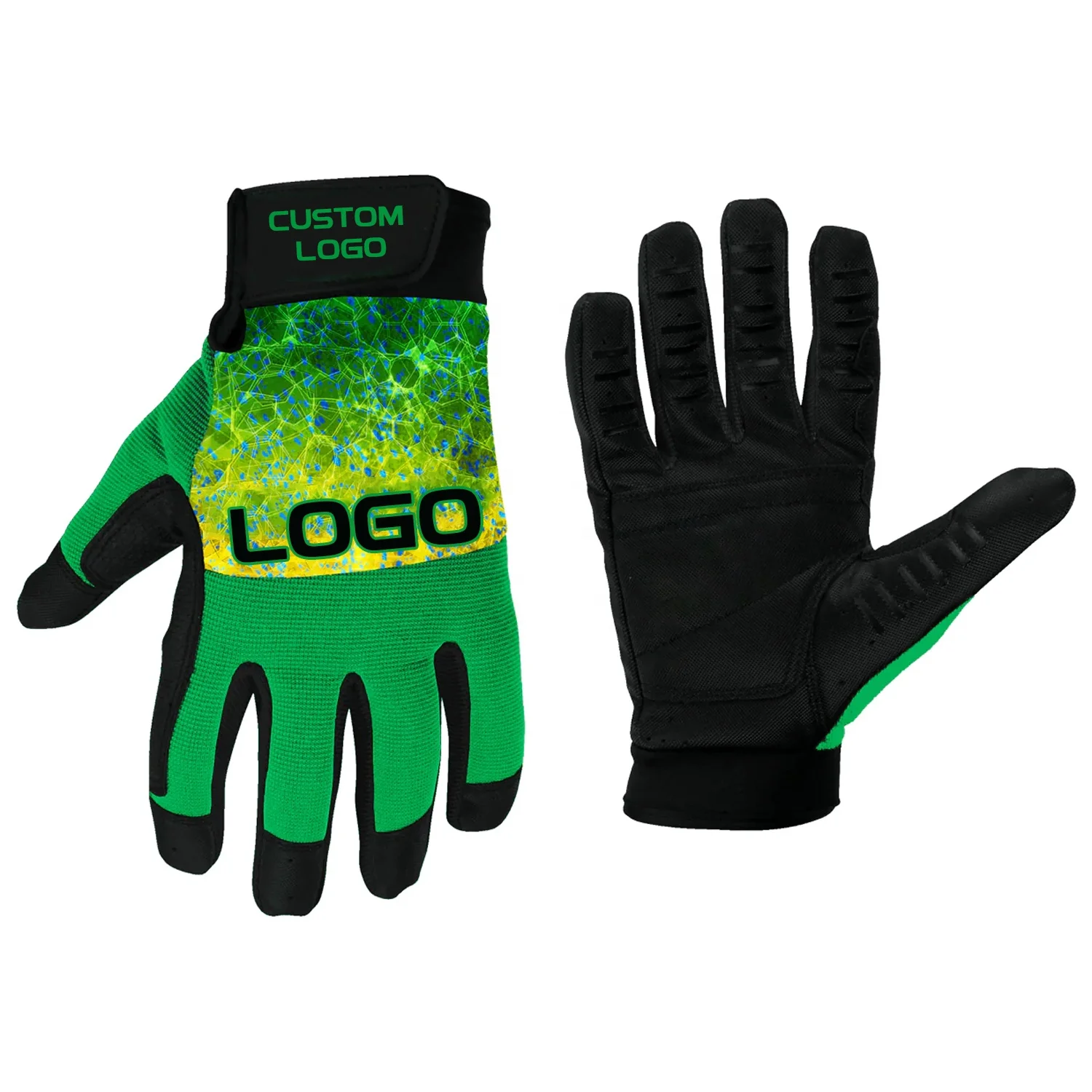 Best Wear Resistant Comfortable UPF50+ Sun Gloves Unisex OEM ODM Chic Moisture Wicking Fish Handling Gloves