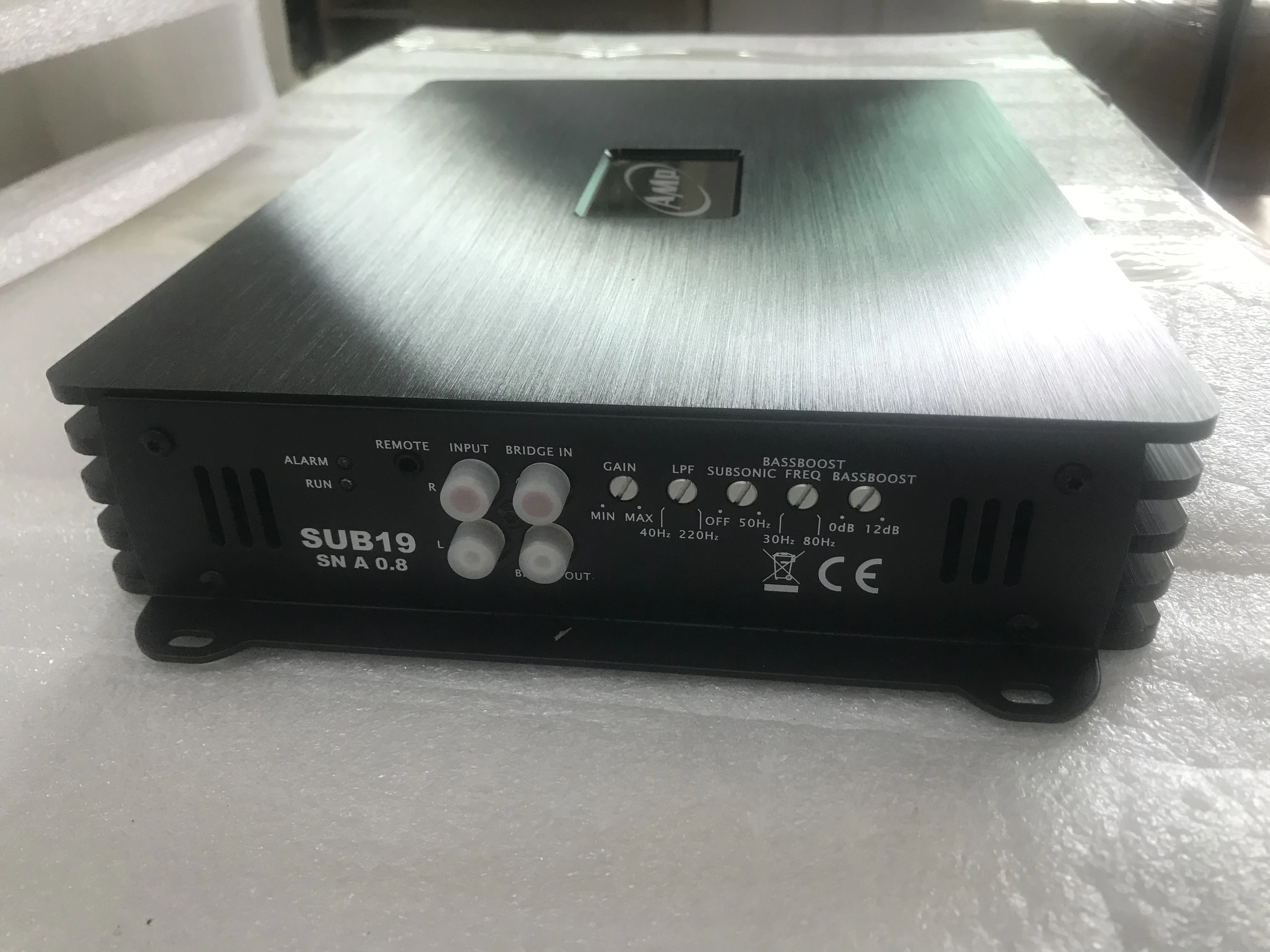 Car audio system 800W RMS