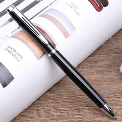 Oblique head advertising ballpoint pen manufacturers wholesale business office writing pen gift metal pen