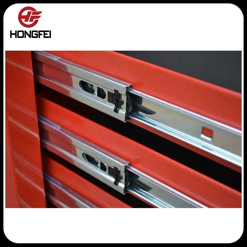 Garage metal tool cabinets on wheels with brake